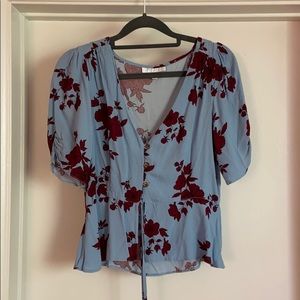 Urban Outfitters Cropped Blouse
